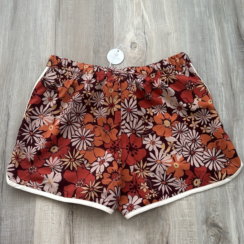 board shorts in flower print - Picture 3 of 3